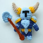 http://www.ravelry.com/patterns/library/shovel-knight-amigurumi
