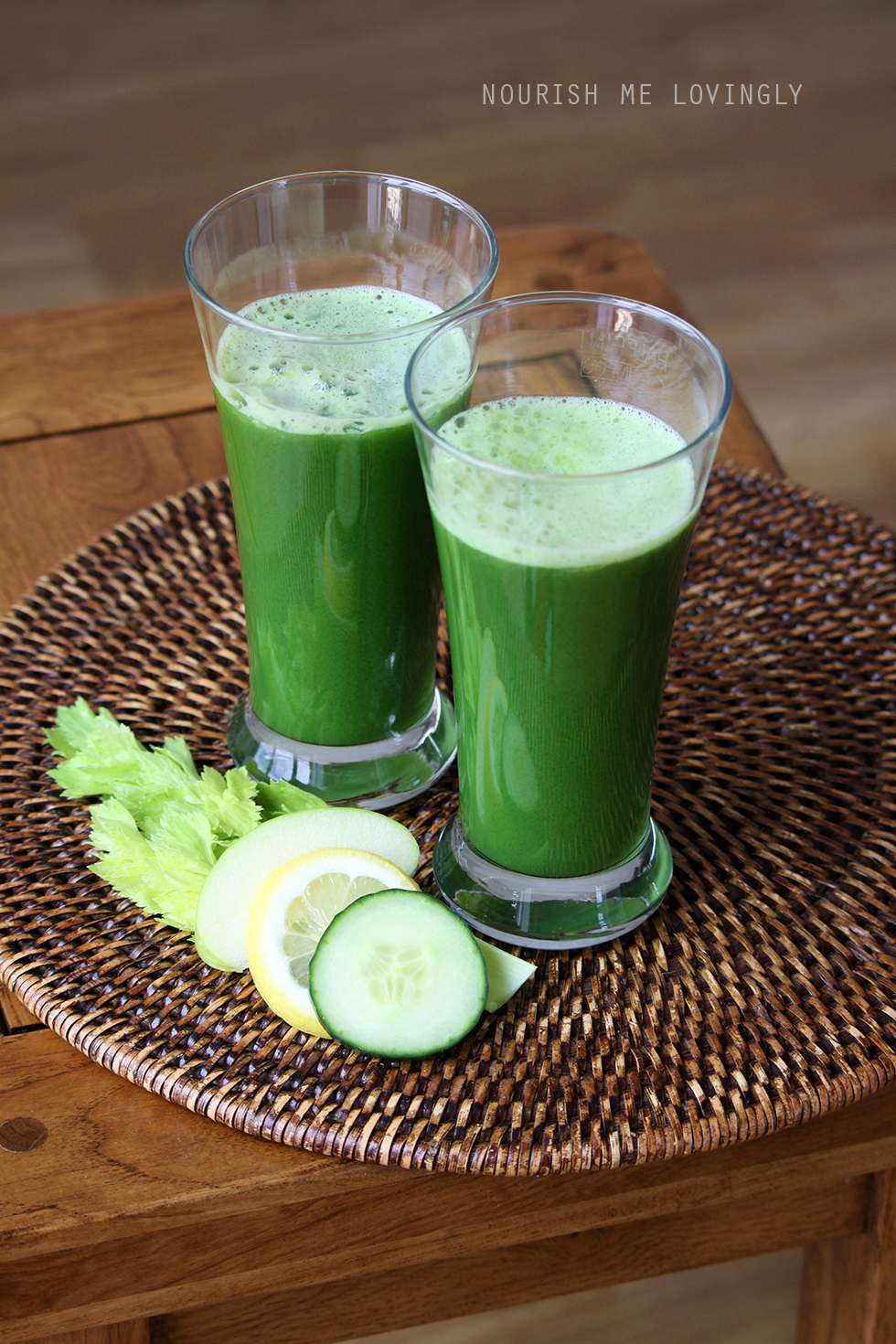 Nourish me lovingly Morningfresh green smoothie
