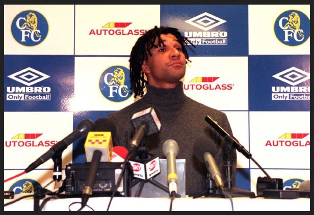 Ruud Gullit pelatih chelsea asal Belanda