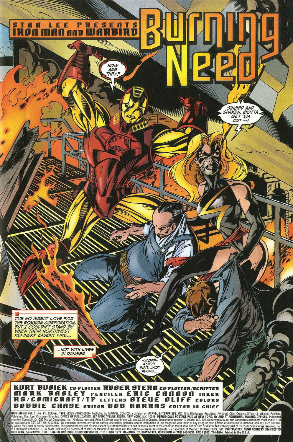 Read online Iron Man (1998) comic -  Issue #21 - 3