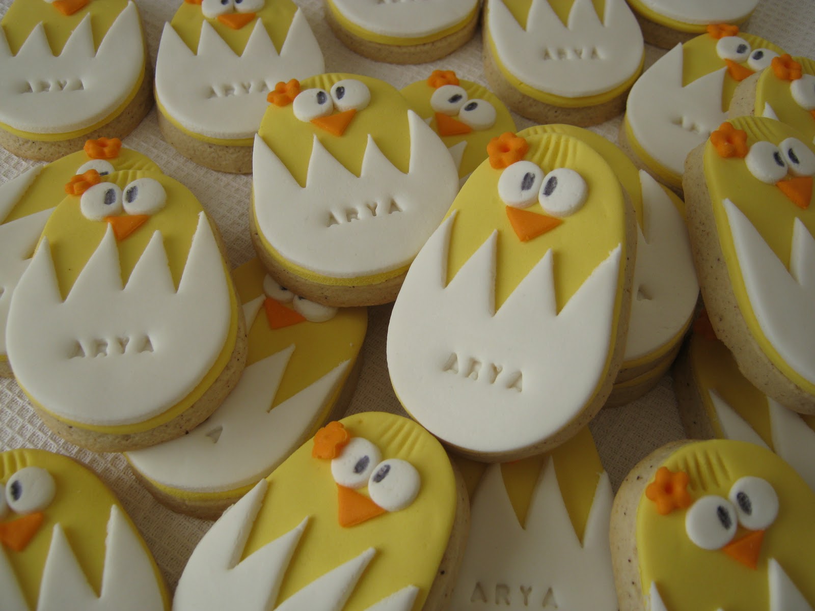 BİSCOTTİ KURABİYE ARYA�NIN CİVCİVLİ HOŞGELDİN KURABİYELERİ