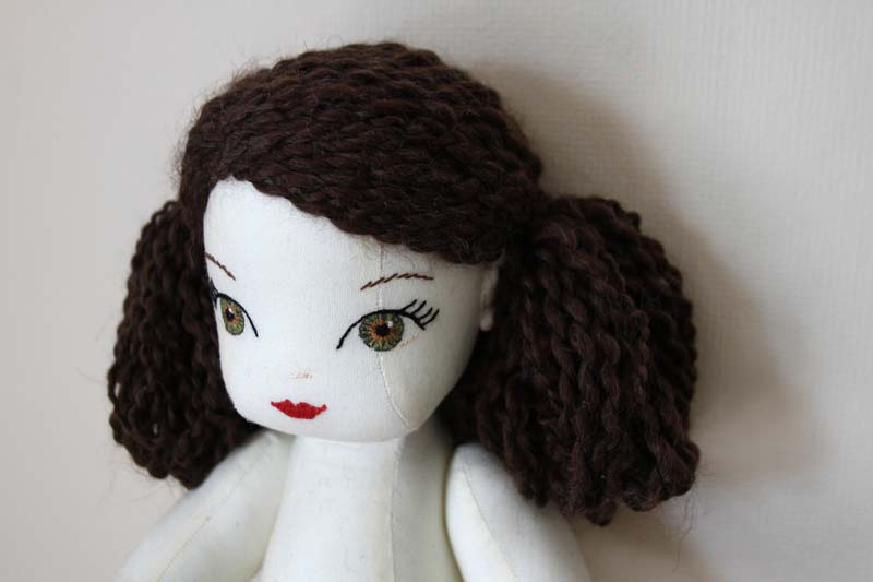 Big Little Doll Making Hair