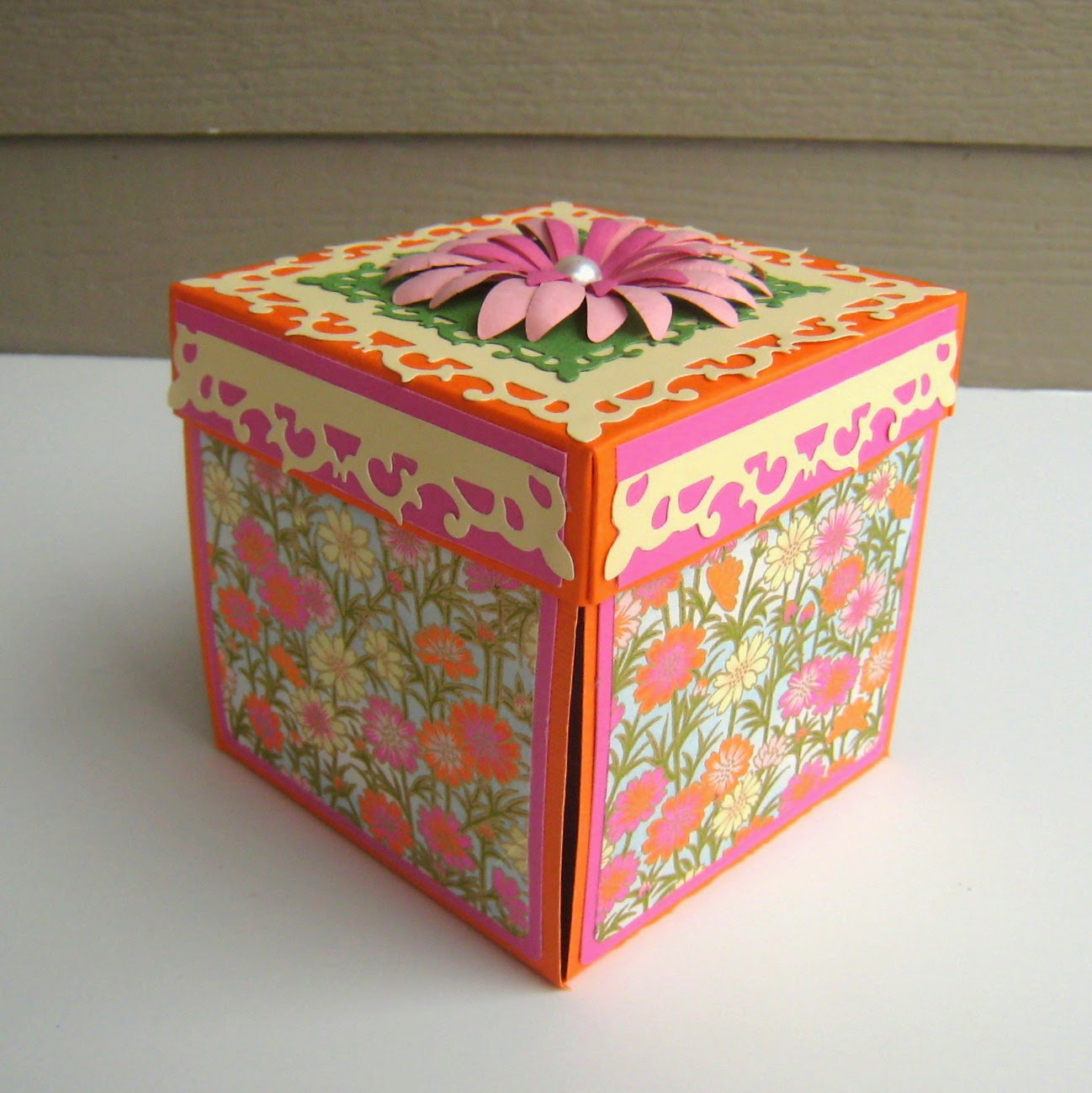 Butterfly Garden Creations: New Exploding Box Cards