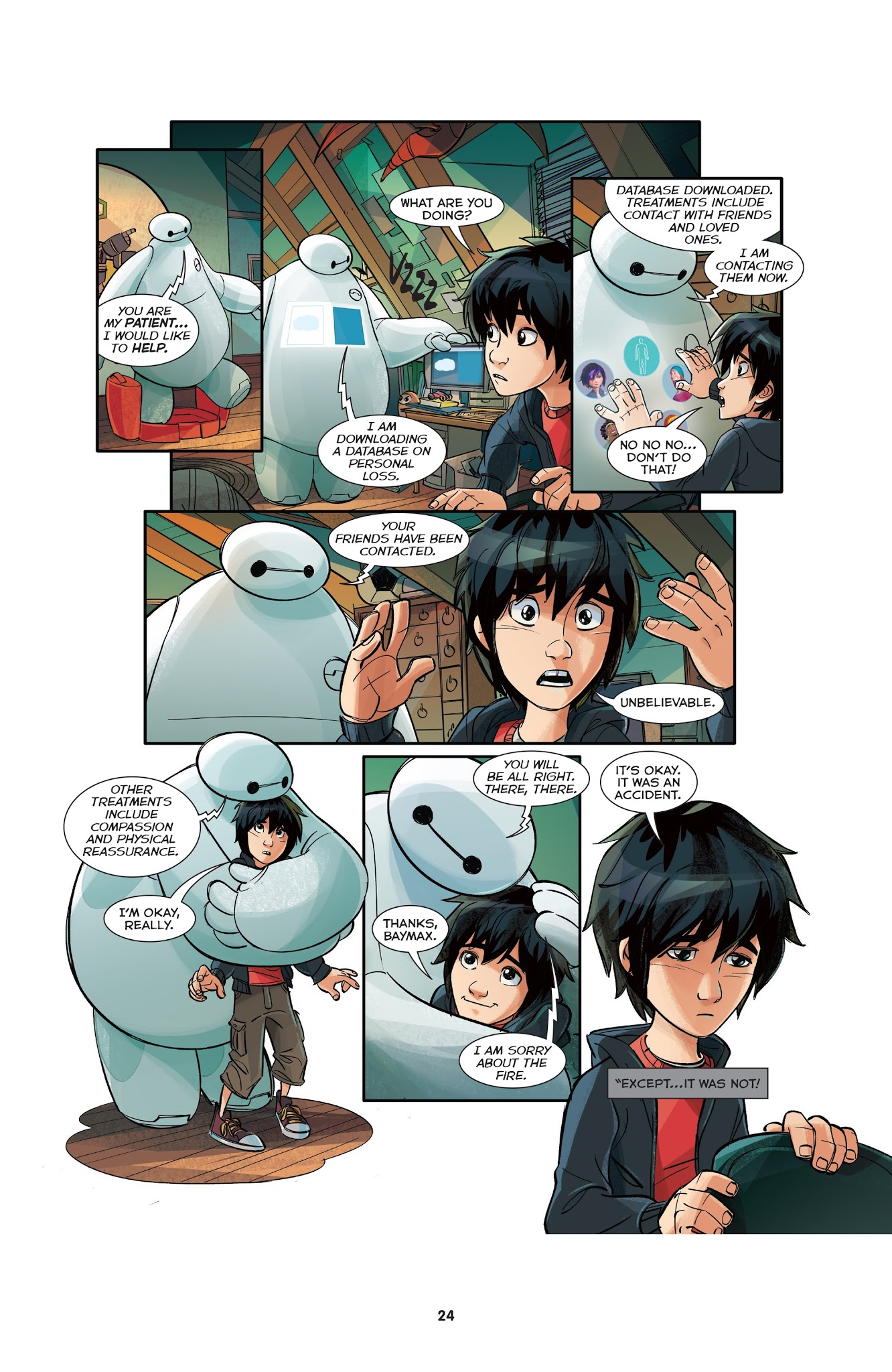 Read online Disney Big Hero 6: Heroes of San Fransokyo comic -  Issue # Full - 24