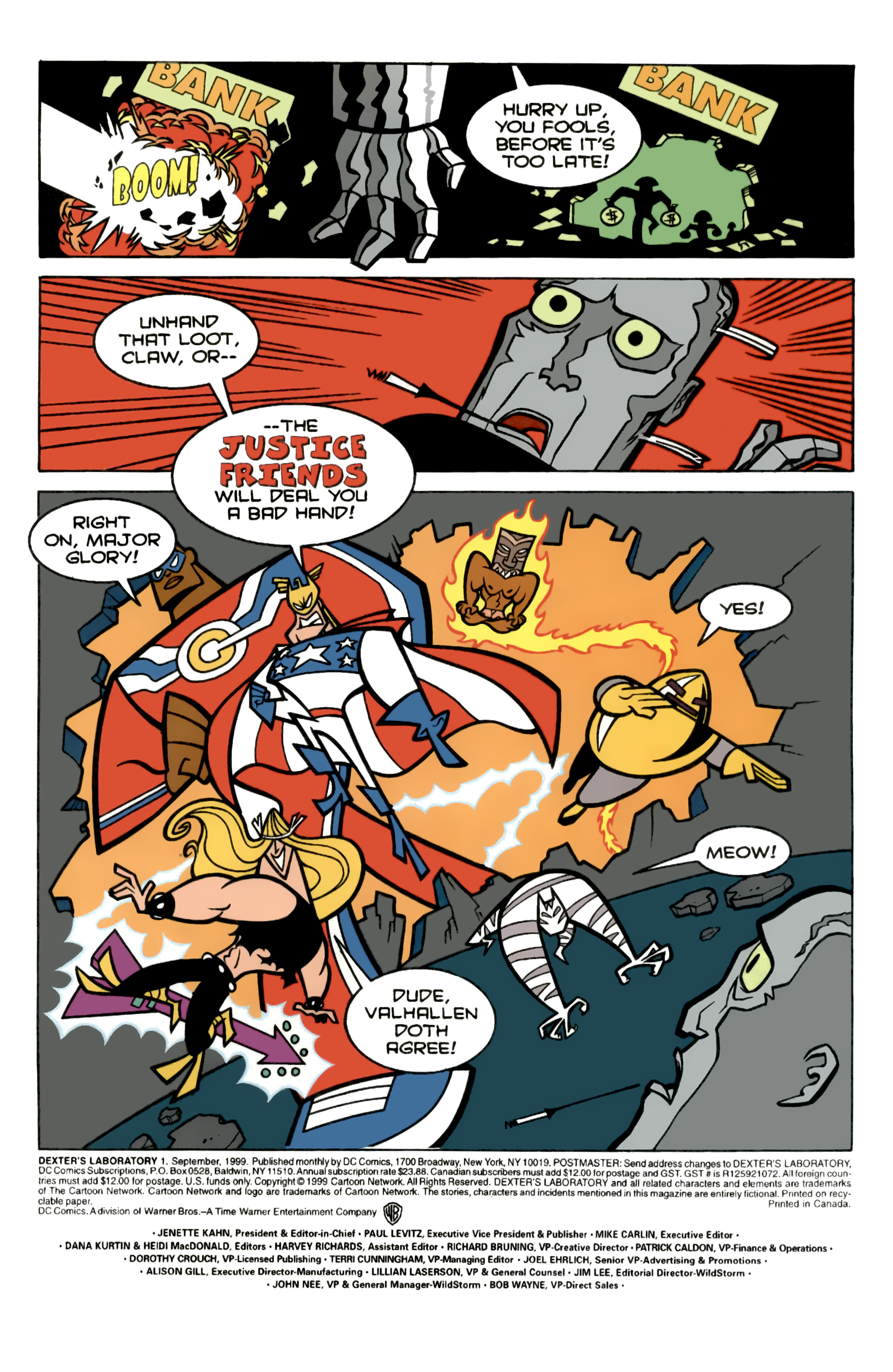 Read online Dexter's Laboratory comic -  Issue #1 - 2