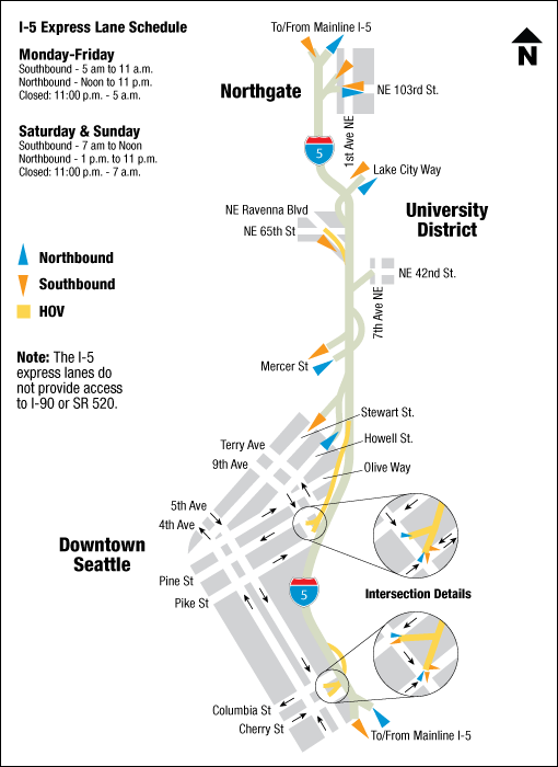 Road Pricing Washington considers conversion of Seattle tidal lanes to HOT lanes