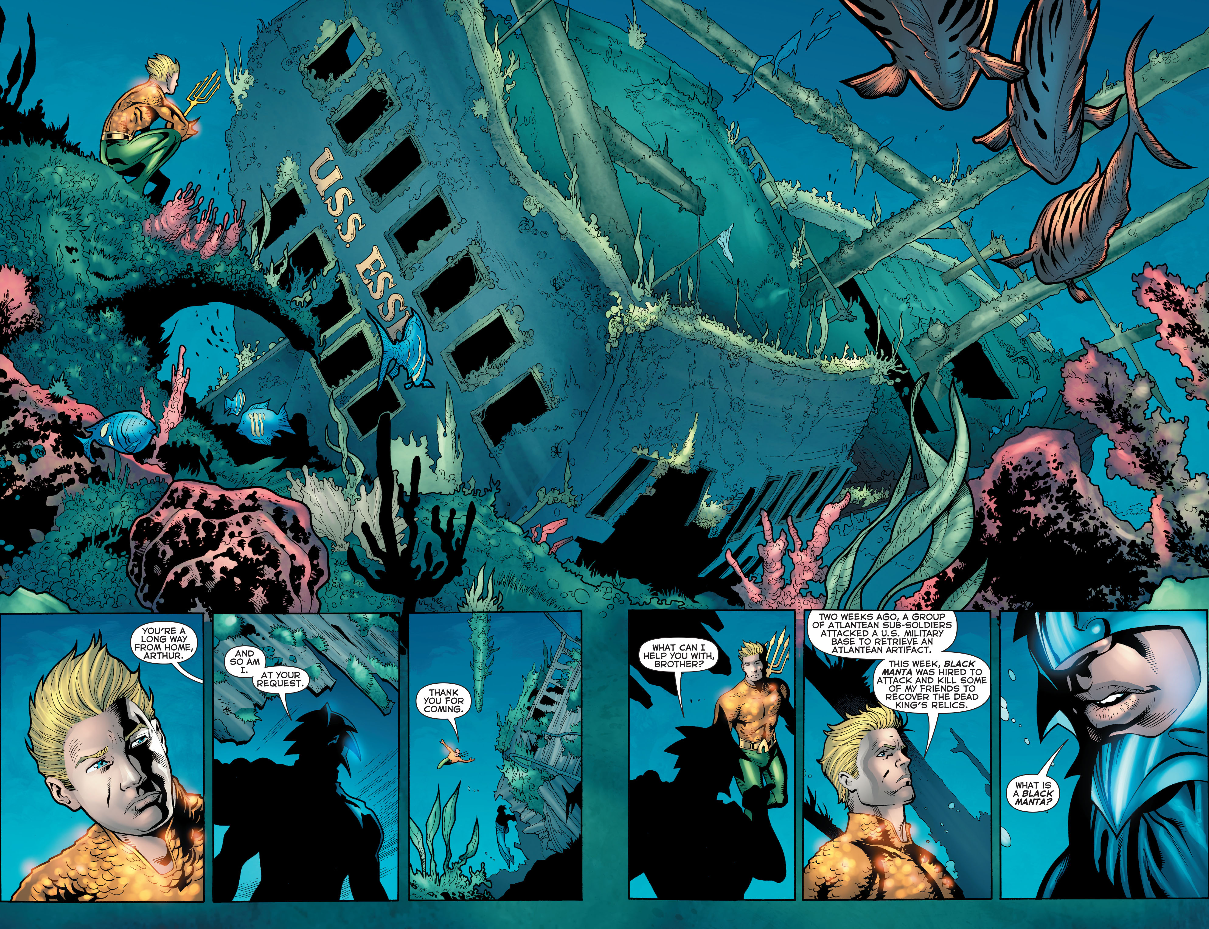 Read online Aquaman (2011) comic -  Issue #14 - 11