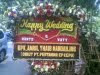 Bunga Papan Wedding