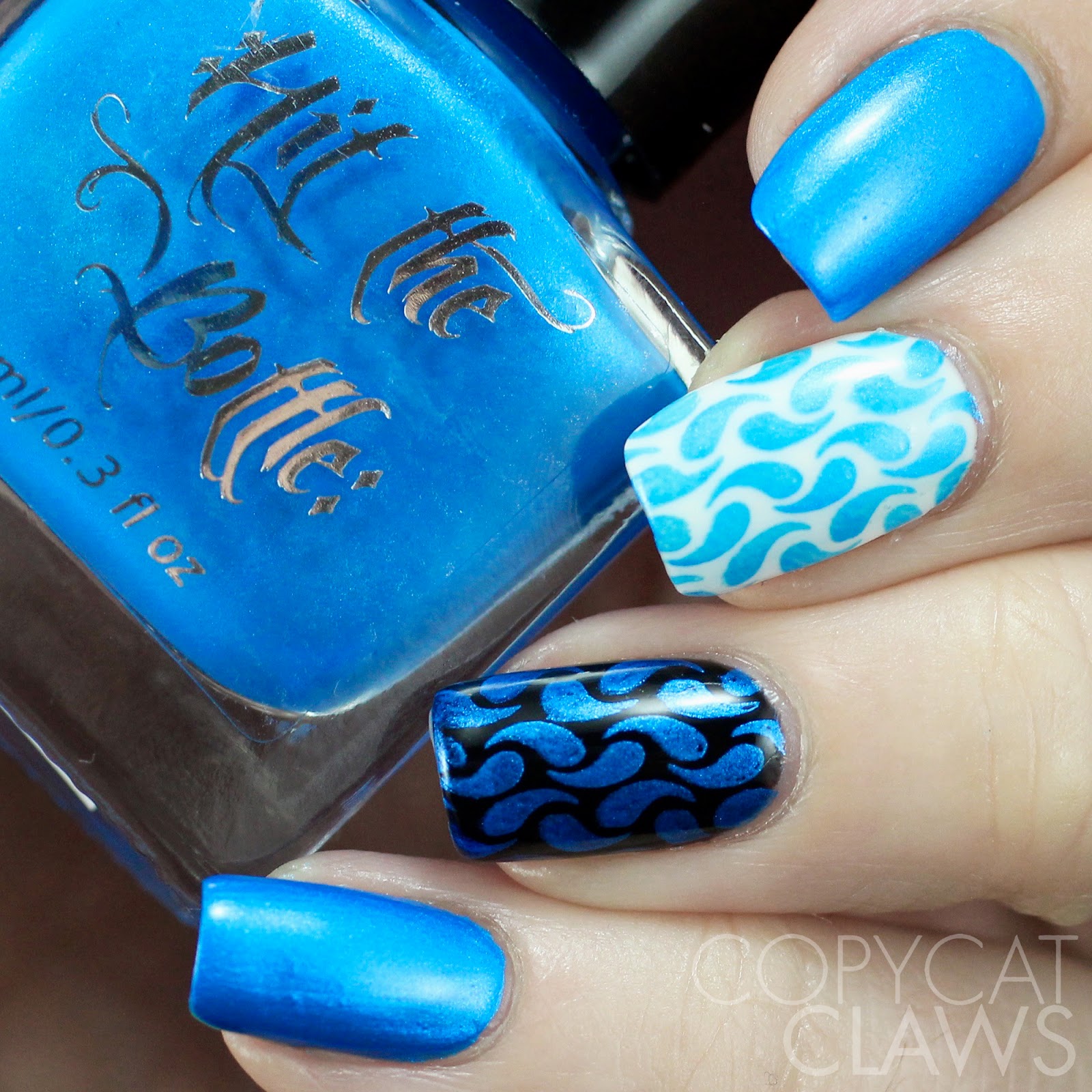 Copycat Claws: Hit The Bottle Stamping Polish Swatches