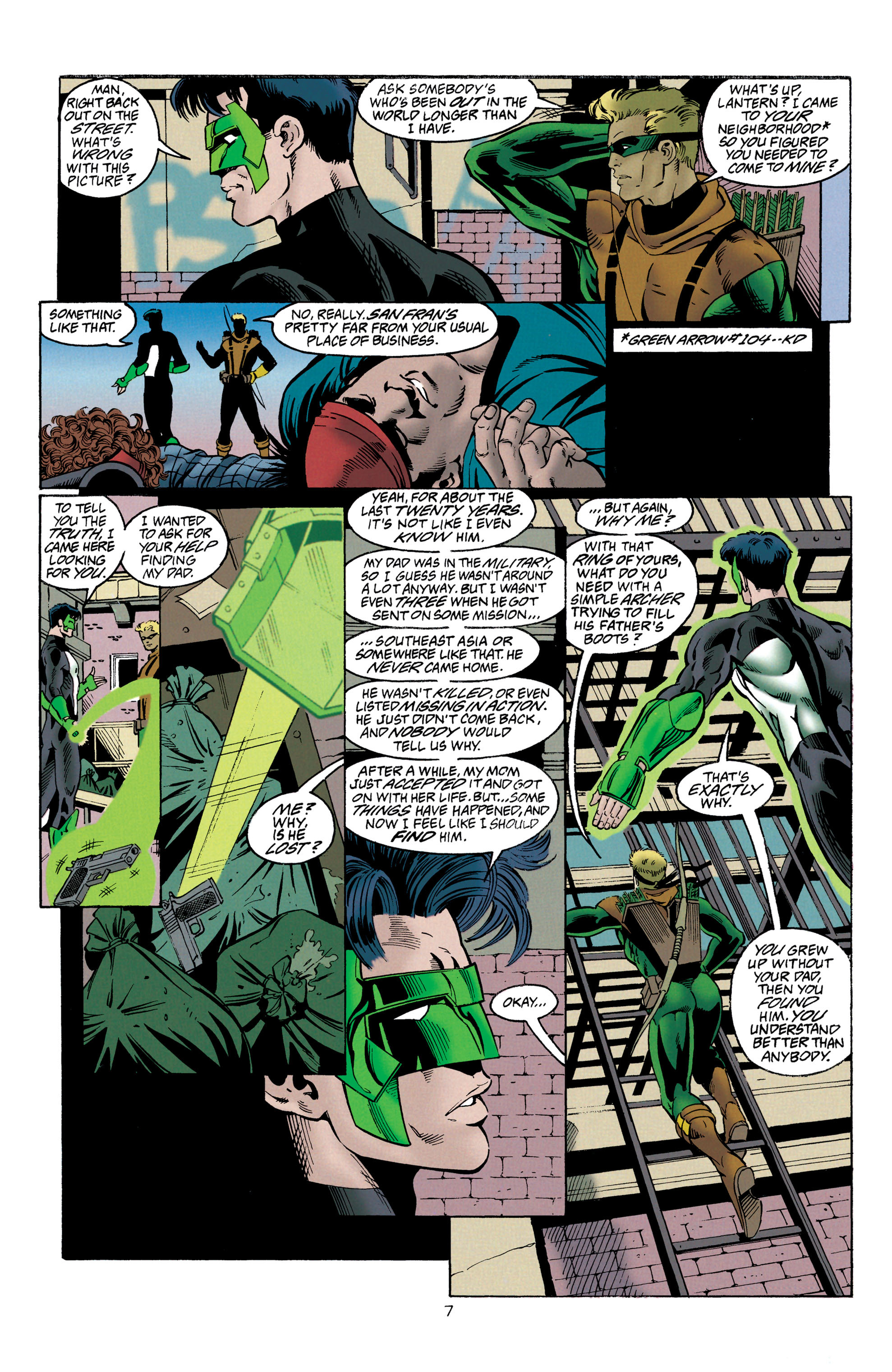 Read online Green Lantern (1990) comic -  Issue #76 - 8