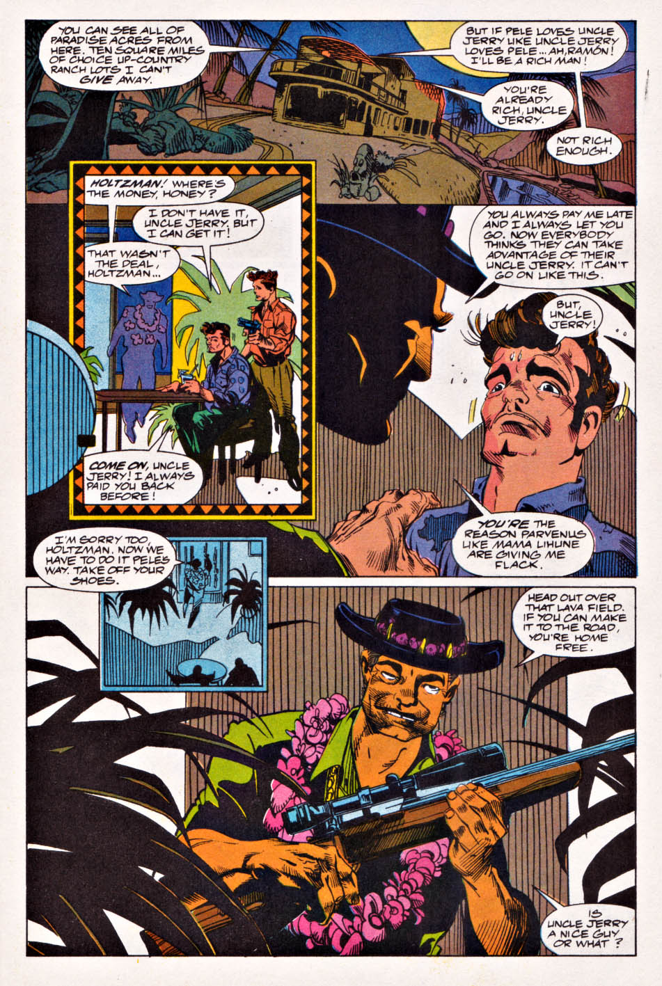 The Punisher (1987) Issue #76 - Lava #83 - English 4