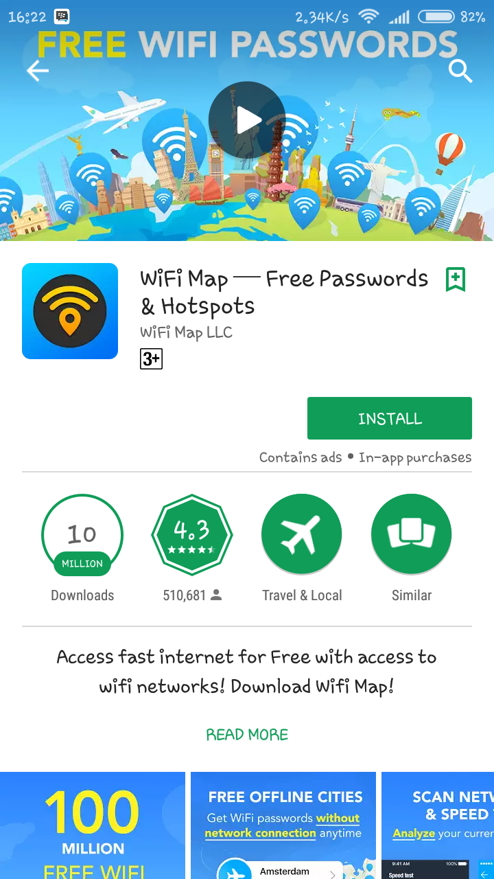 Cara Menggunakan Aplikasi Wifi Map untuk bobol password wifi