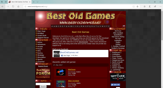 Best Old Games