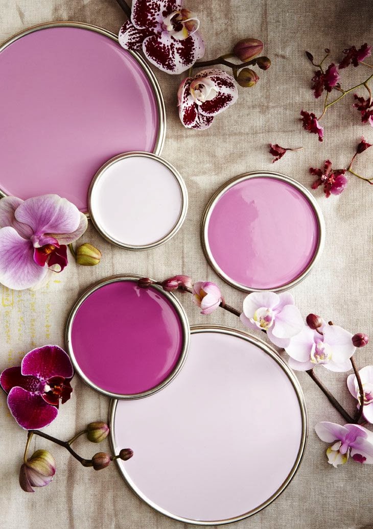 Lisa Mende Design My Top 5 "Radiant Orchid" Paint Colors Pantone