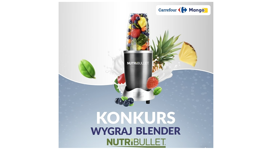 Wygraj blender Nutribullet Konkurs