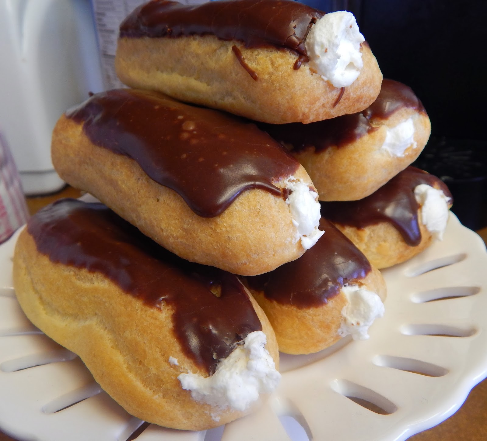 MorningNooNight Chocolate Eclairs