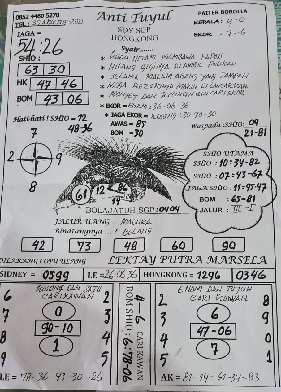 Syair Sdy Hari Ini Senin 30 Agustus 2021 Opesia Official Syair Sdy Hari Ini Senin 30 Agustus 2021 Opesia Official