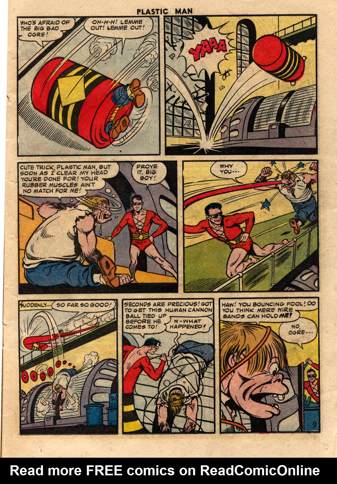 Read online Plastic Man (1943) comic -  Issue #45 - 11