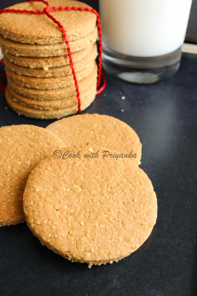 Cook with Priyanka Homemade Digestive Bicuits/Graham crackers