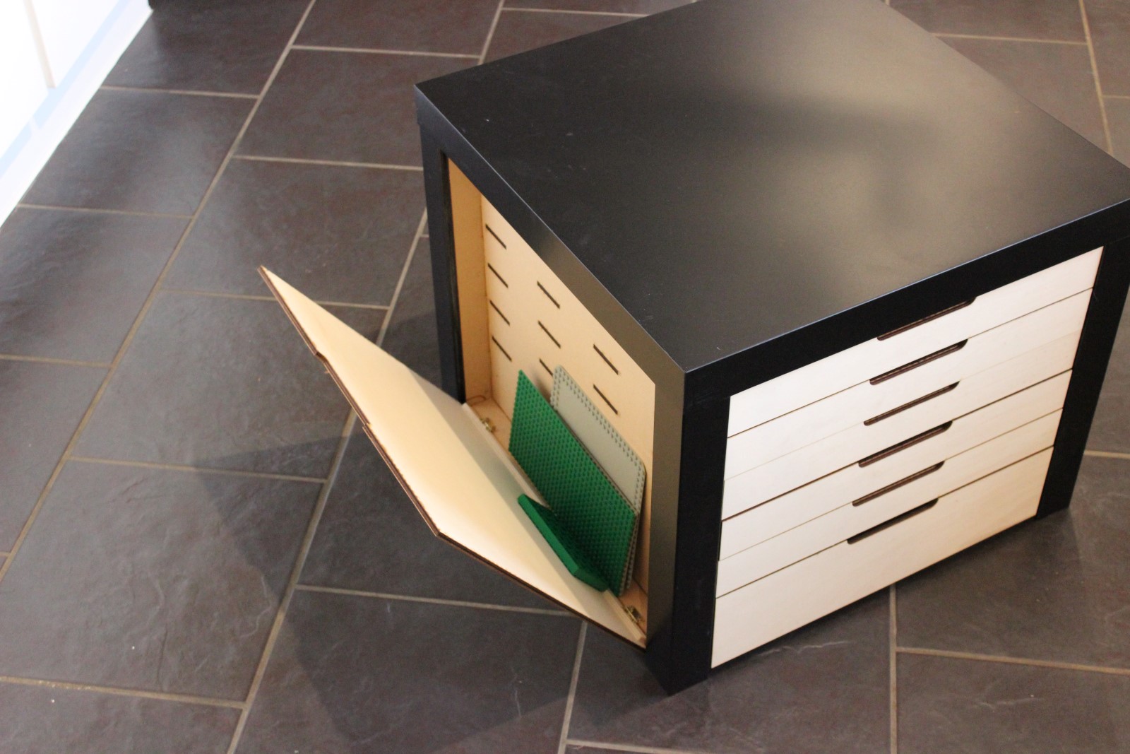 lack lego table with storage