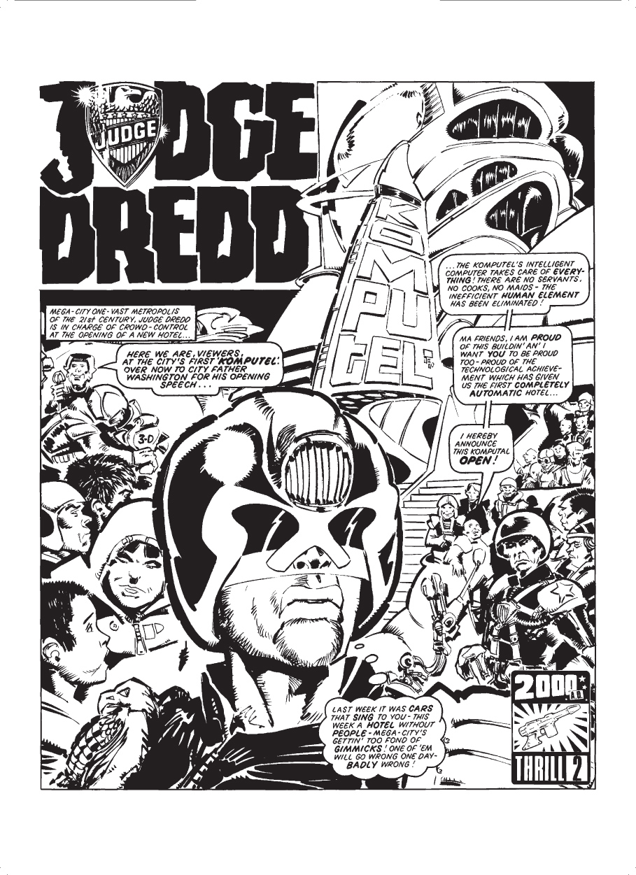 Read online Judge Dredd: The Complete Case Files comic -  Issue # TPB 1 - 152