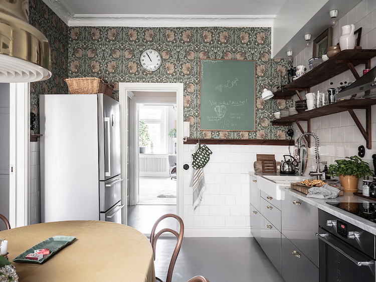 my scandinavian home: Old Meets New in a Charming Swedish Apartment
