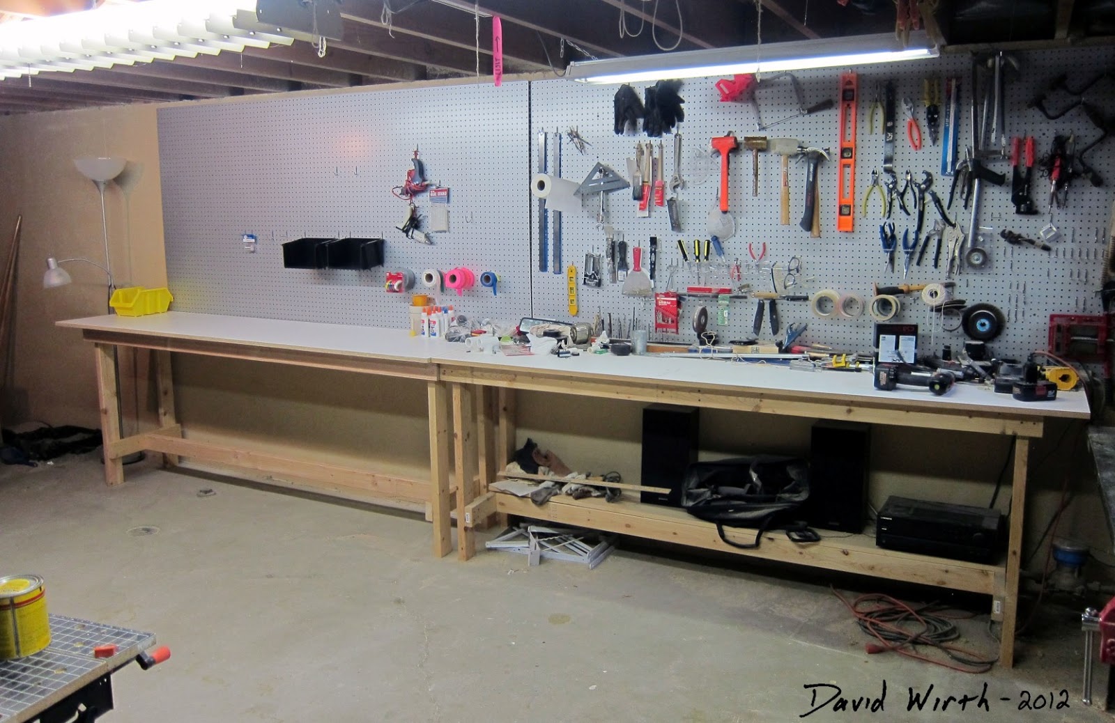 Workbench From 2x4's Easy Build Plans
