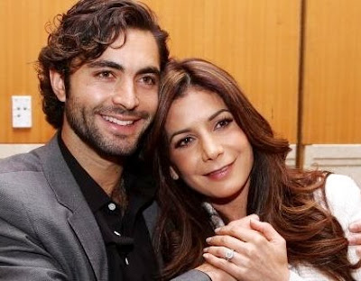 Patricia Manterola y Forrest Kolb Foto de Patricia Manterola feliz con su pareja