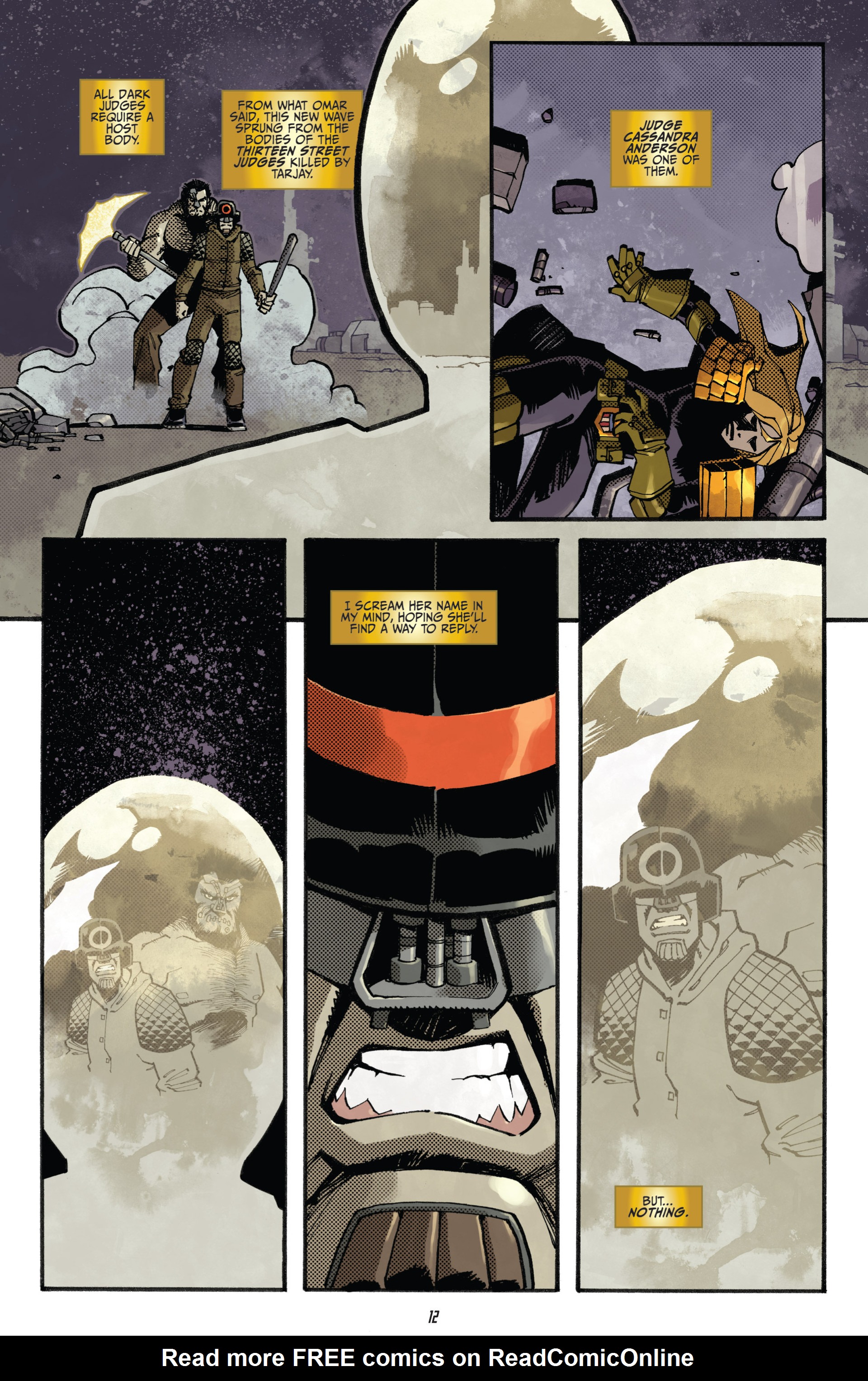 Read online Judge Dredd (2012) comic -  Issue #18 - 14