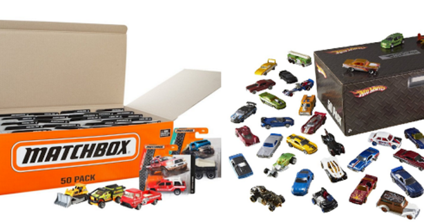 50 matchbox cars