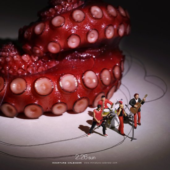 Tatsuya Tanaka arte fotografia miniaturas dioramas divertidas surreais arte criativo japão comidas alimentos vegetais