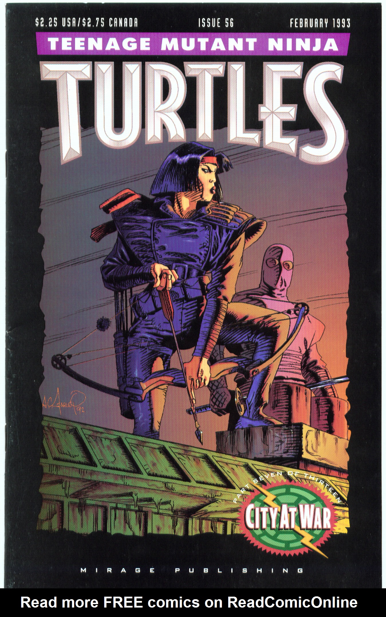 Read online Teenage Mutant Ninja Turtles (1984) comic -  Issue #56 - 1