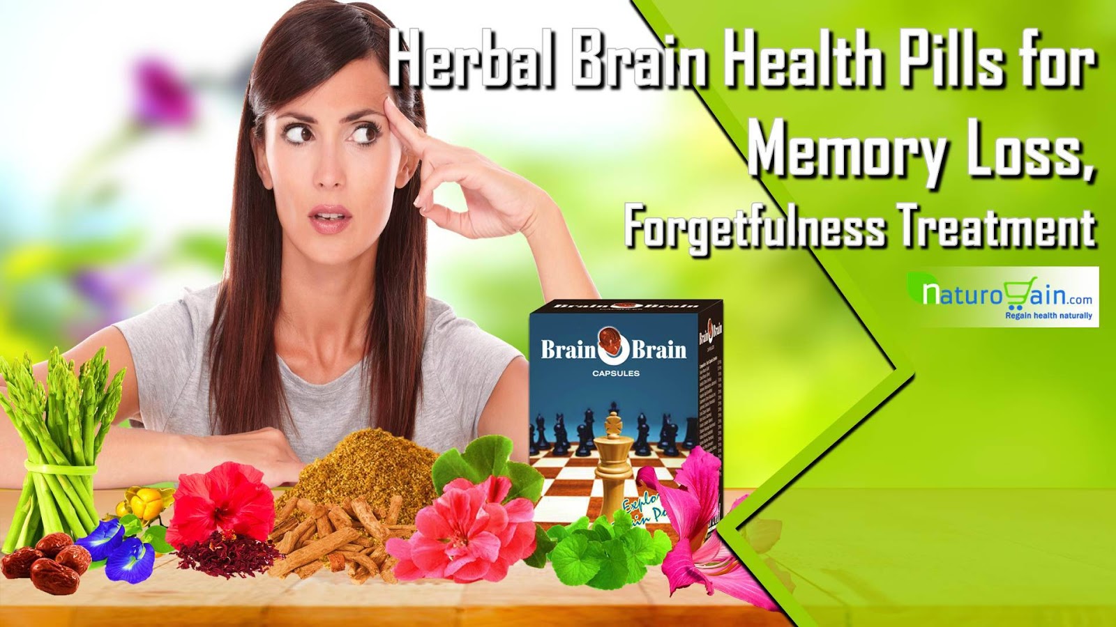 Herbal Brain Health Pills for Memory Loss, Treatment