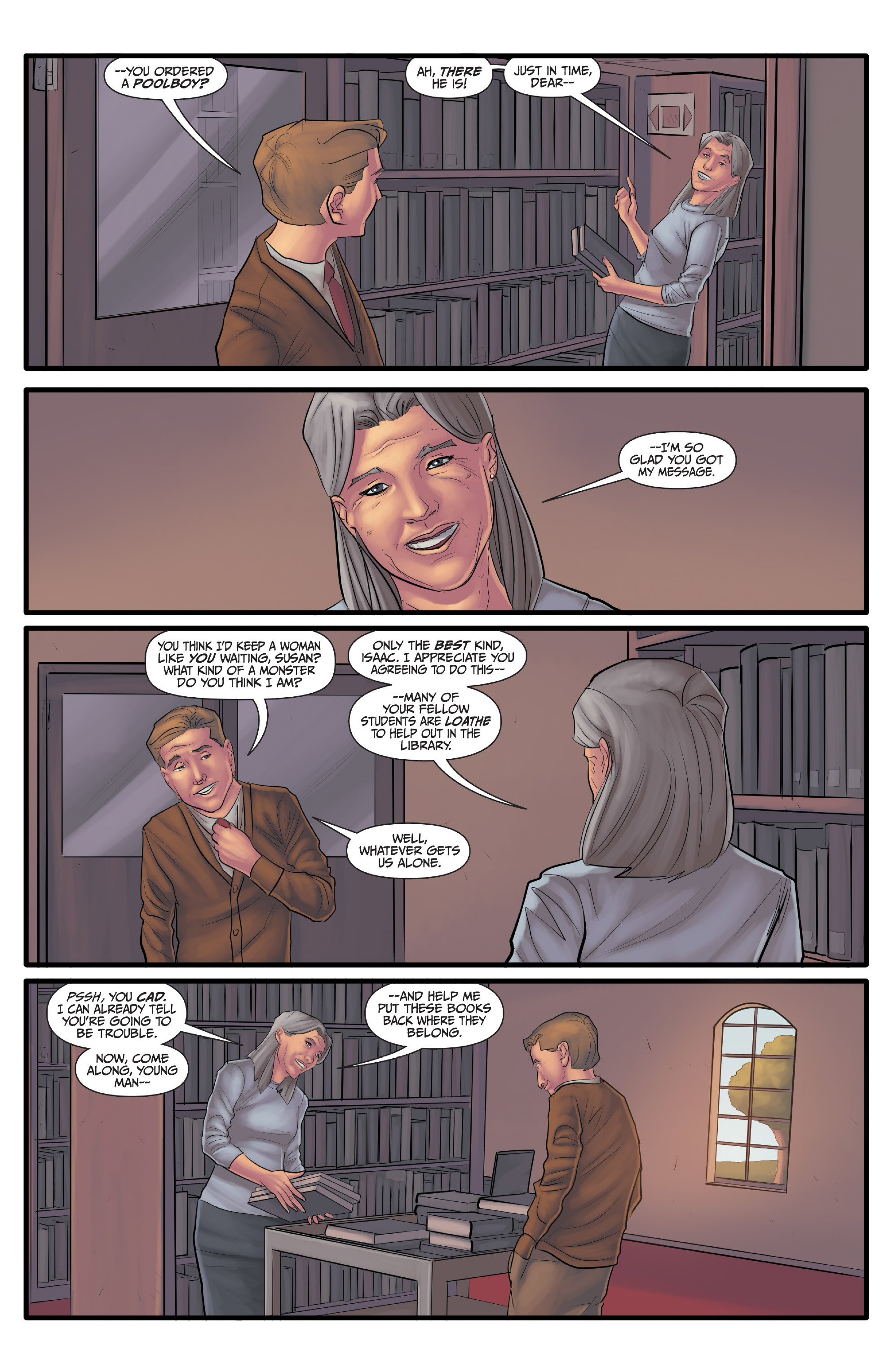 Read online Morning Glories comic -  Issue #43 - 9