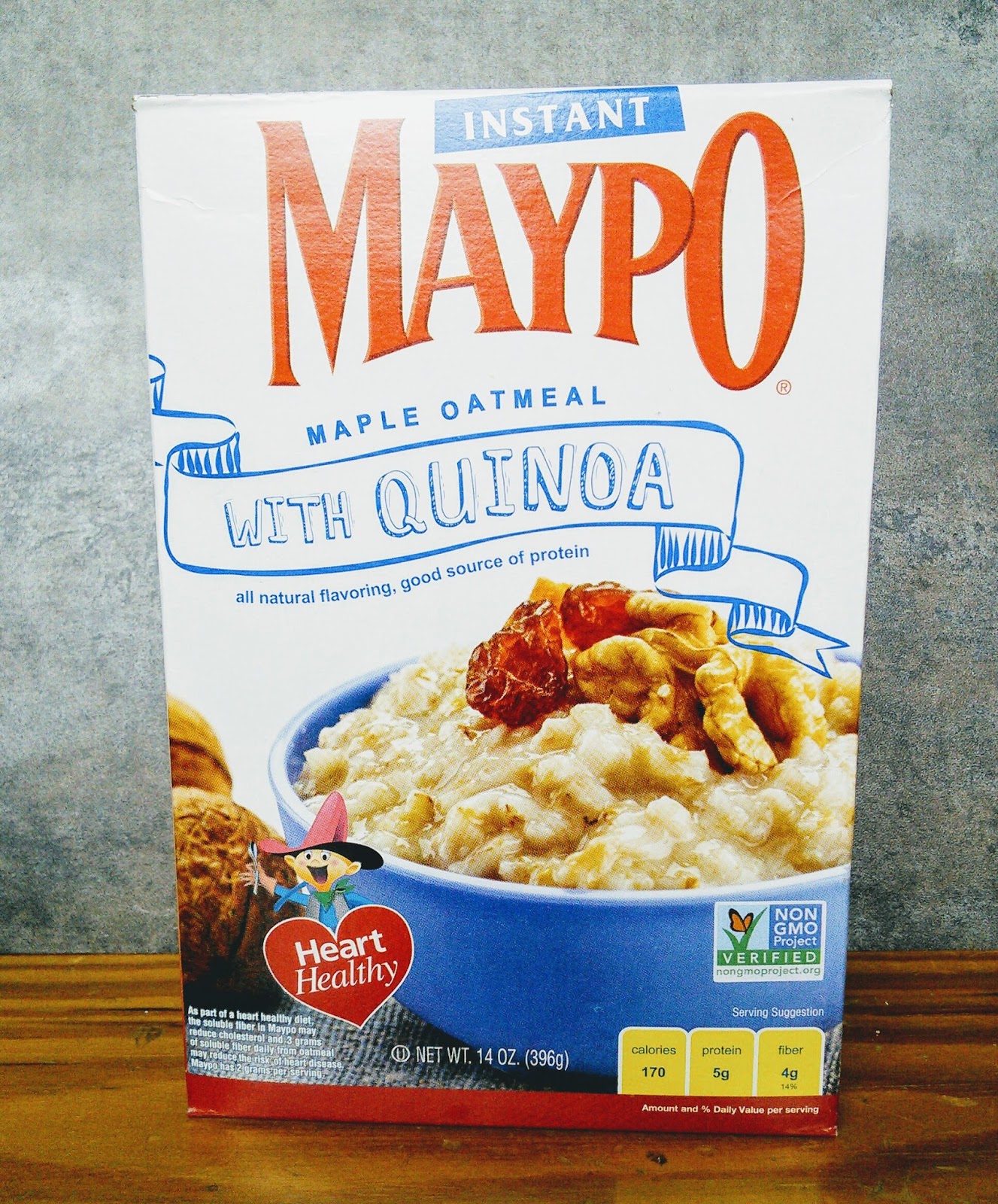 "These opinions are my own and I received a sample of Maypo Instant