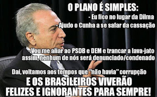 Resultado de imagem para GLOBO GOLPE TEMER CUNHA