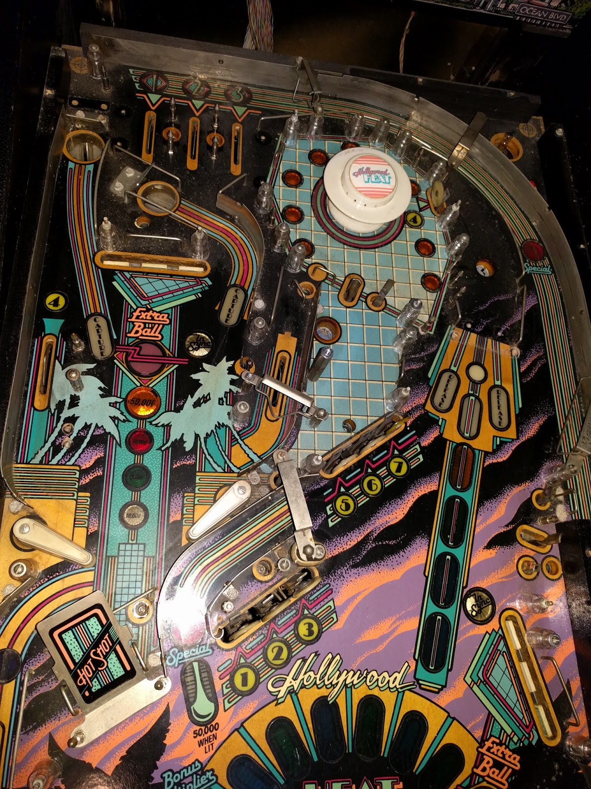so I bought a pinball machine Introducing... Hollywood Heat