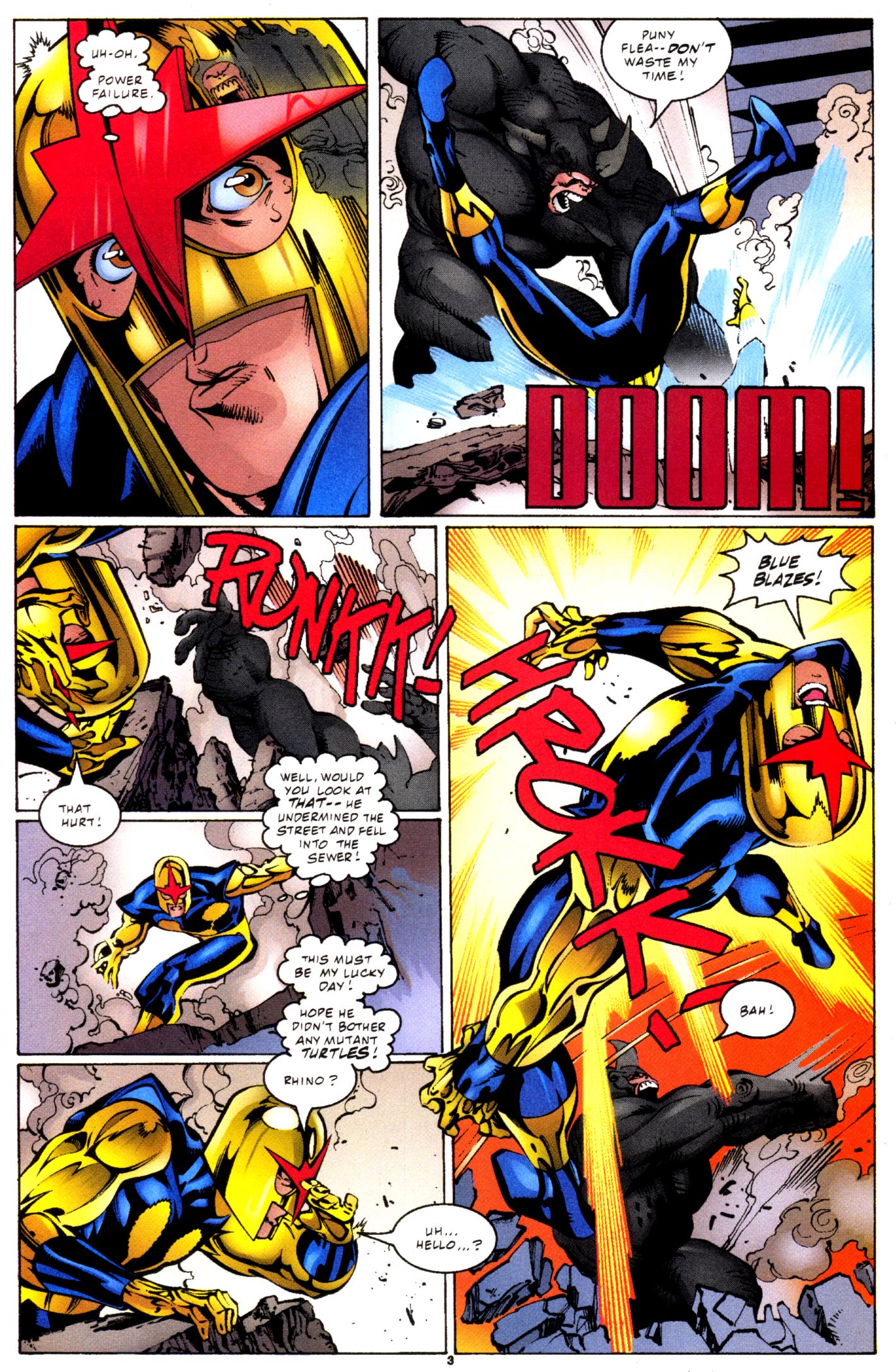 Read online Nova (1999) comic -  Issue #1 - 4