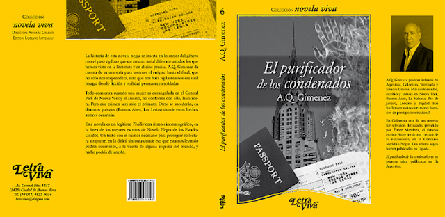 El Purificador de los condenados novela policial negra argentina