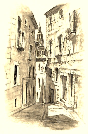 Blog sobre los dibujos de Juan José Esteban: Laminas de Toledo