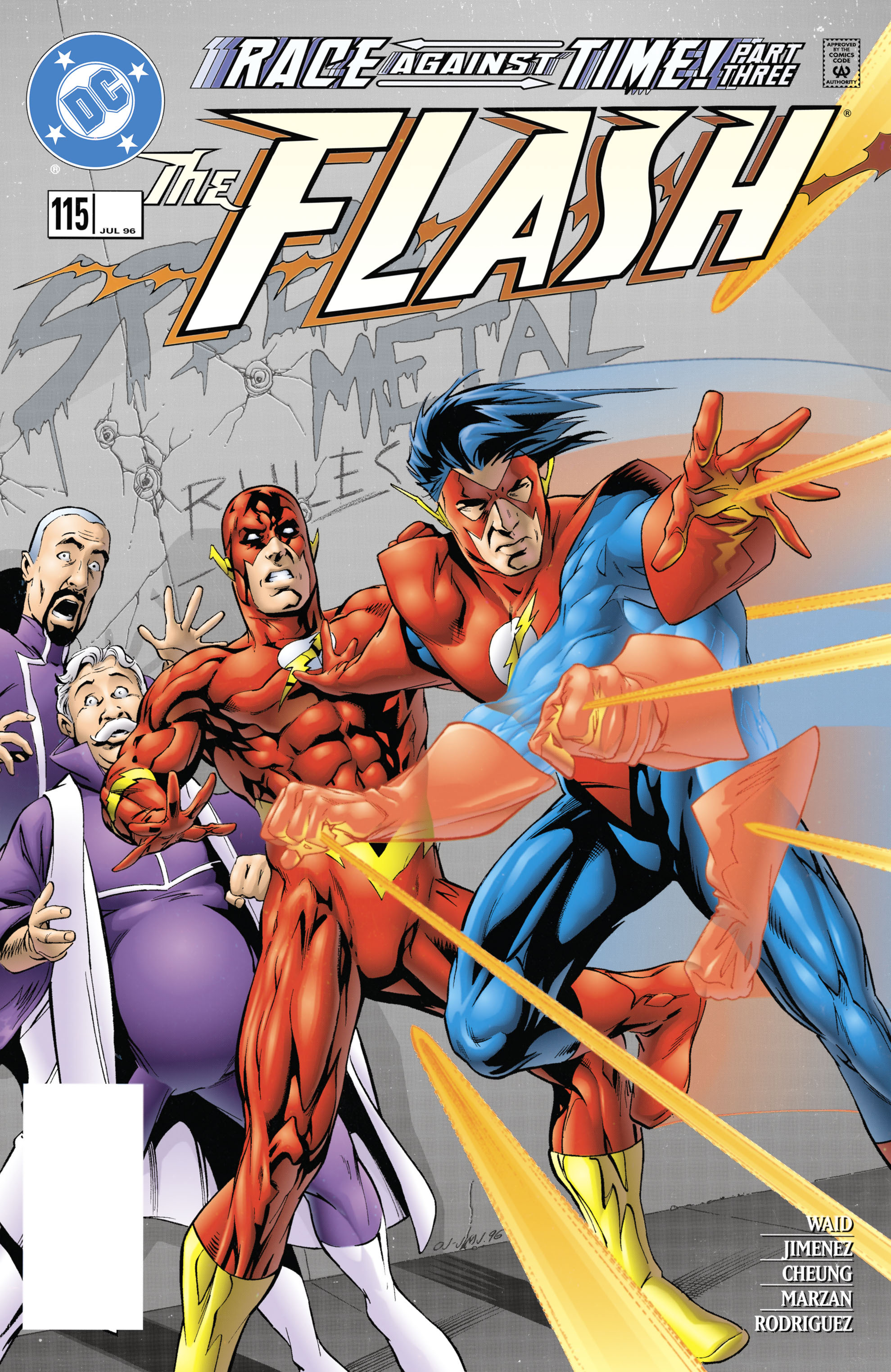 Read online The Flash (1987) comic -  Issue #115 - 1
