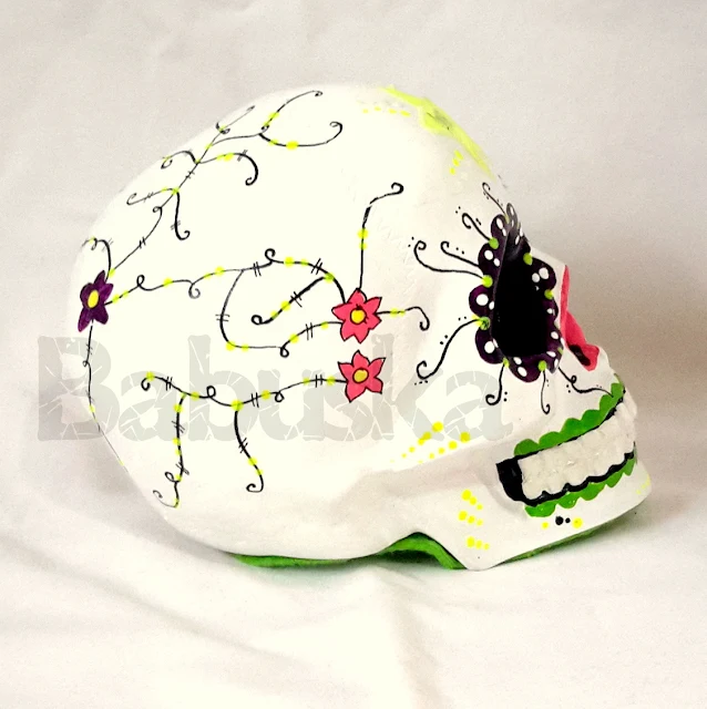 Calavera personalizada B1376 Babuska