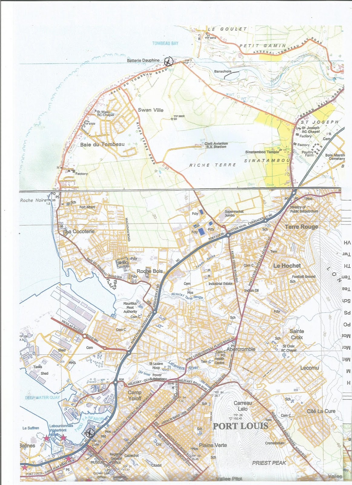 ETAPE 3 BAIE DU TOMBEAU PORT LOUIS (Nord Ouest)