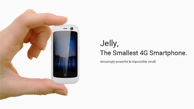 Jelly, Smartphone Android Terkecil di Dunia Jelly, Smartphone Android Terkecil di Dunia