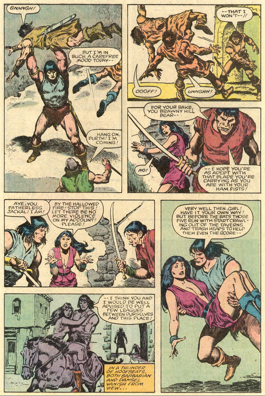 Read online Conan the Barbarian (1970) comic -  Issue #150 - 4
