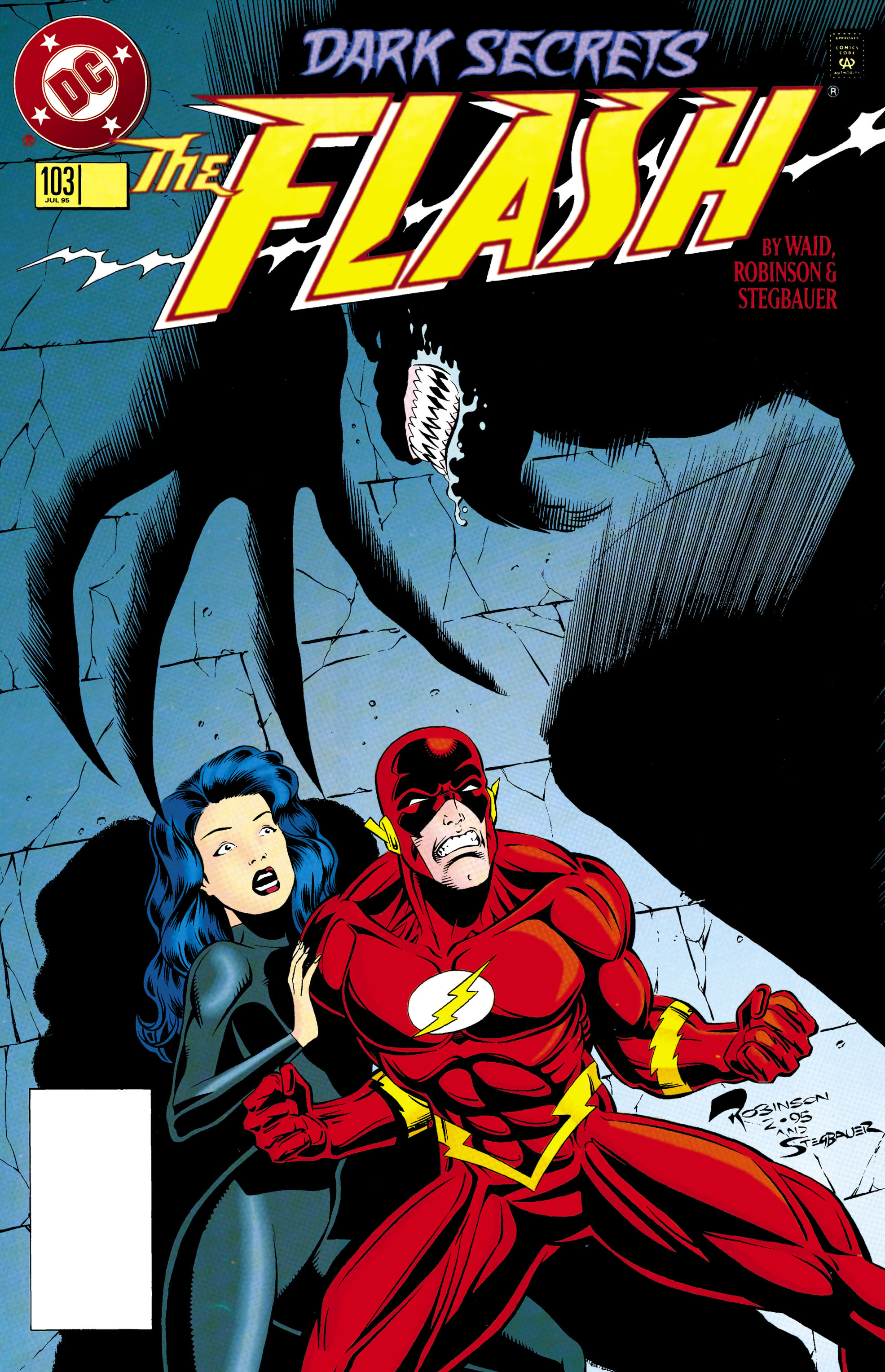 Read online The Flash (1987) comic -  Issue #103 - 1