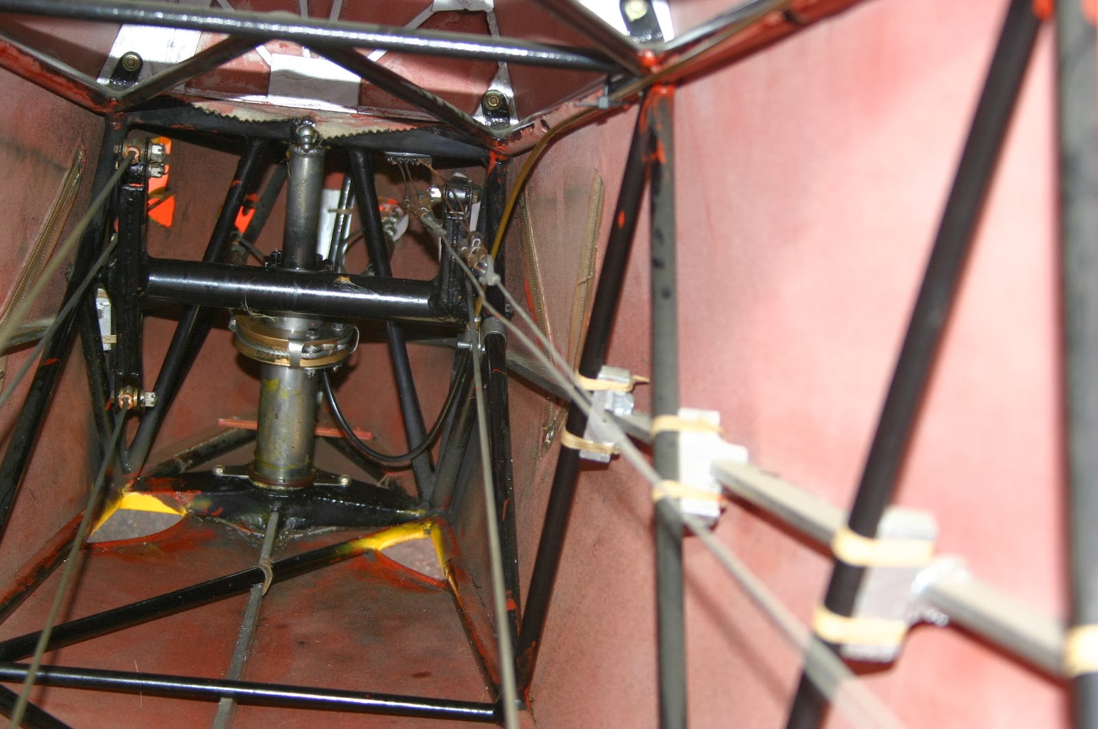 Jungmeister by Bill LeBrun in Winnipeg Karl Pfister's engine mount