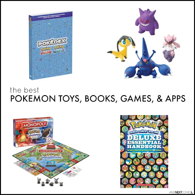The best Pokemon books, games, toys, and apps for kids from And Next Comes L