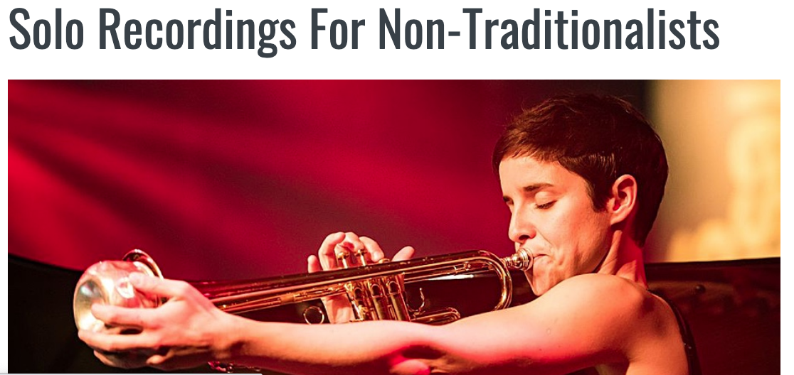 Featured in recent article in All All About Jazz
