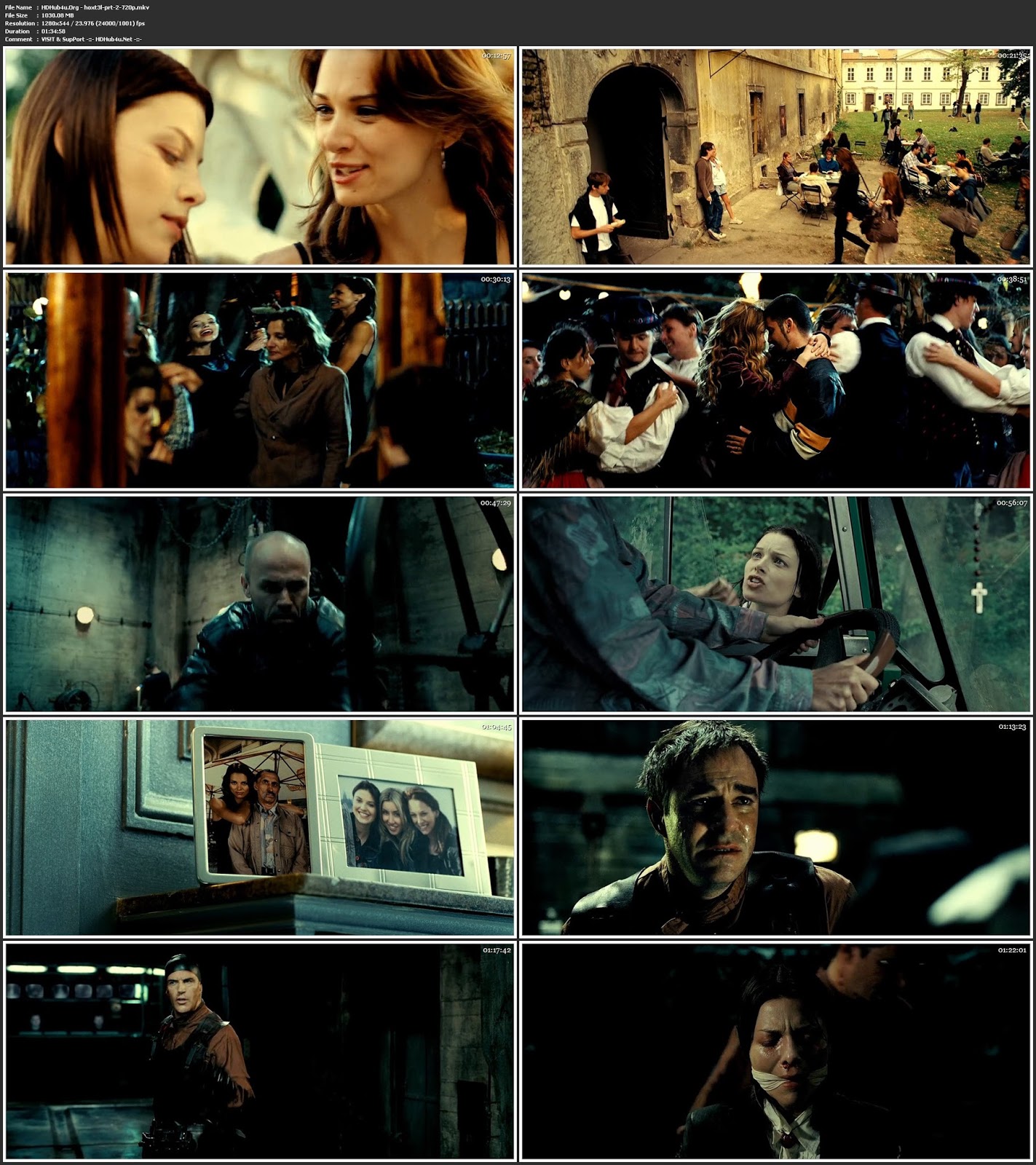 Hostel Part II 2007 Hindi Dual Audio 720p BRRip 1GB Download